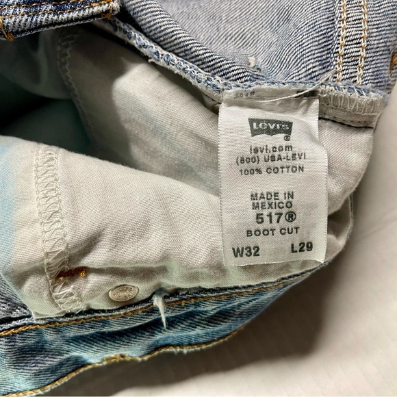 Women’s Levi’s Jean Cutoff Shorts Size 32 Waist 5in Inseam - Picture 8 of 13